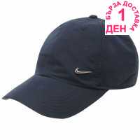 Nike Met Swoosh Cap Junior Navy Ръкавици шапки и шалове