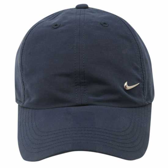 Nike Met Swoosh Cap Junior Navy Ръкавици шапки и шалове