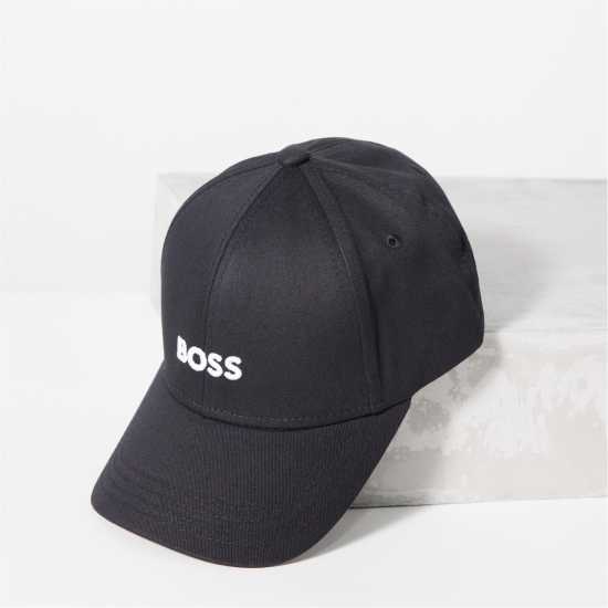 Hugo Boss Boss Zed Cotton Logo Cap Черно Mens