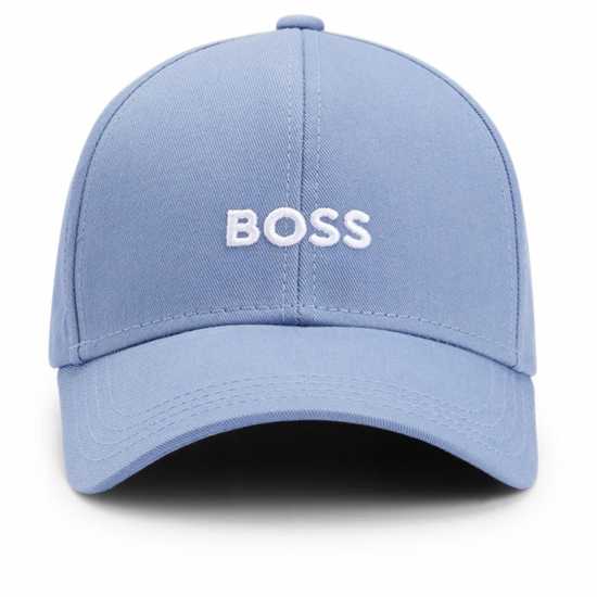 Hugo Boss Boss Zed Cotton Logo Cap Светло син 490 