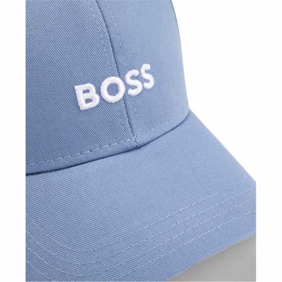 Hugo Boss Boss Zed Cotton Logo Cap Светло син 490 