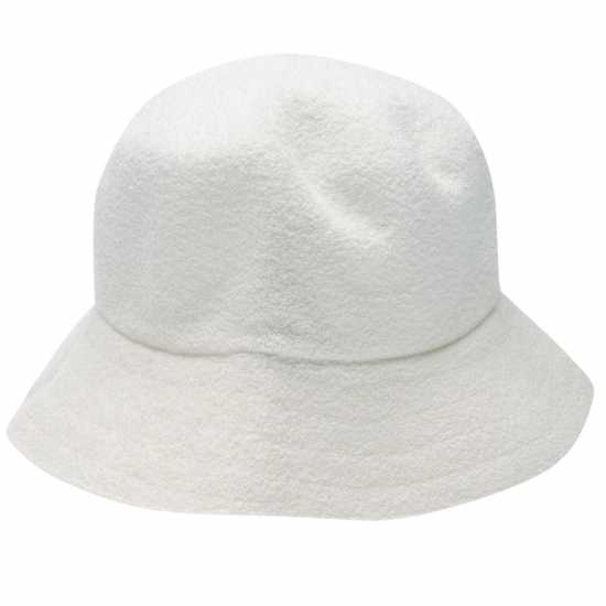 Kangol Мъжка Рибарска Шапка Boucle Bucket Hat Mens Бяло Kangol Caps and Hats