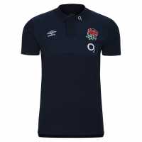 Umbro Блуза С Яка England Rugby Cvc Polo Shirt 2023 Adults Нави блезер / Син Мъжко облекло за едри хора