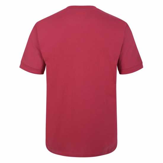 Umbro England Rugby Leisure T-Shirt 2023 2024 Juniors Earth Red 