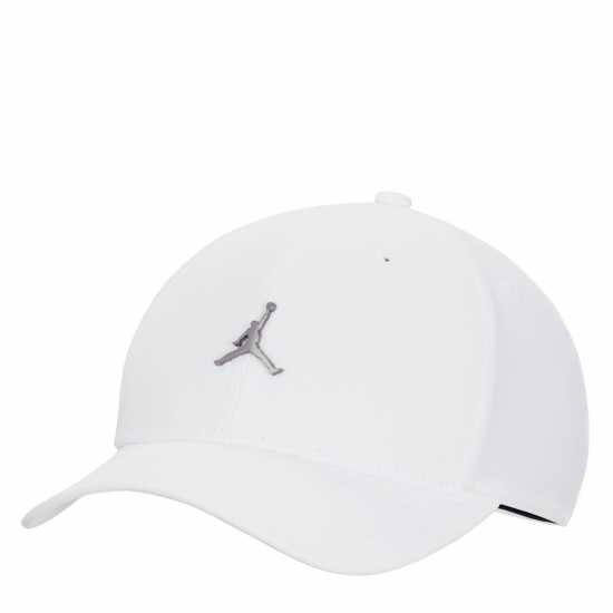 Nike Air Jordan Rise Cap Adjustable Hat White 