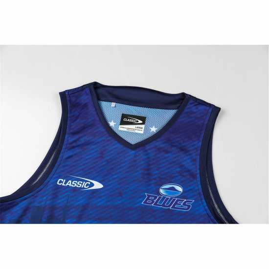 Classic Sportswear Blue Singlet Sn42  Мъжки ризи