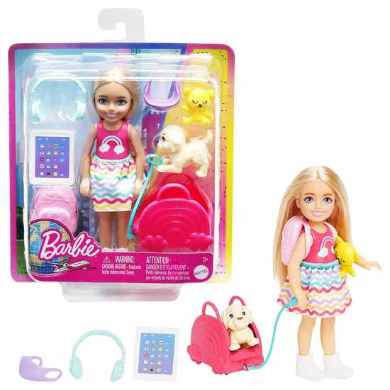 Barbie Barbie Travel Chelsea Doll Refresh  Подаръци и играчки