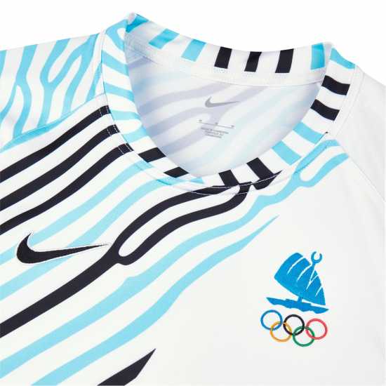 Nike Домакинска Футболна Фланелка Fiji Paris Olympics™ 7S Home Shirt 2024 Mens  