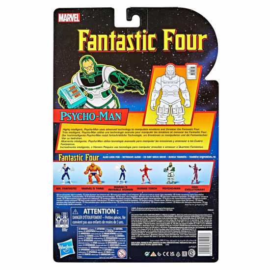 Marvel Marvel Legends Retro Fantastic Four Psycho-Man  Подаръци и играчки