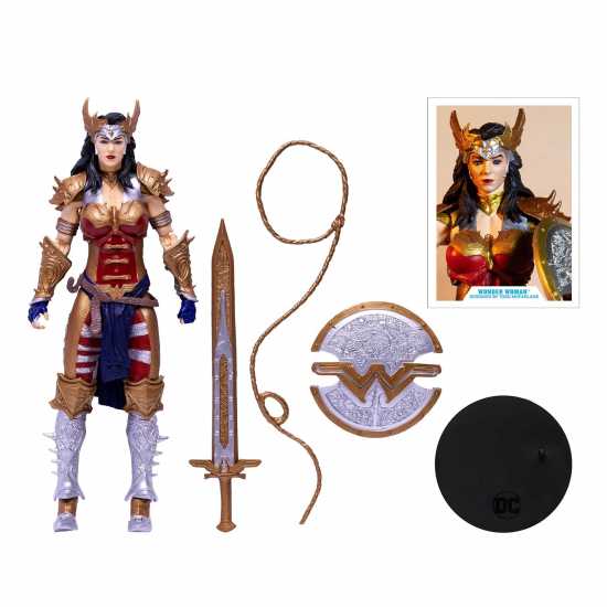 Dc Comics Dc Multiverse 7 Inch - Wonder Woman (Gold Label)  Трофеи