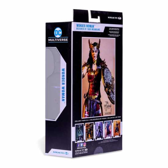 Dc Comics Dc Multiverse 7 Inch - Wonder Woman (Gold Label)  Трофеи