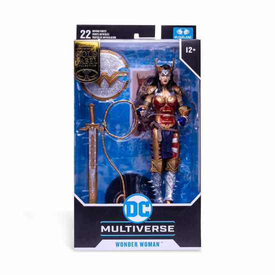 Dc Comics Dc Multiverse 7 Inch - Wonder Woman (Gold Label)  Трофеи