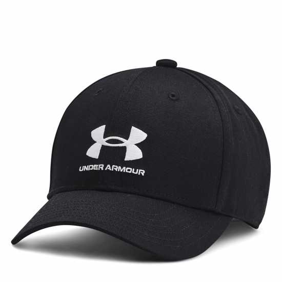 Under Armour Шапка С Козирка Момчета Branded Lockup Adjustable Cap Junior Boys Черно Under Armour Caps and Hats