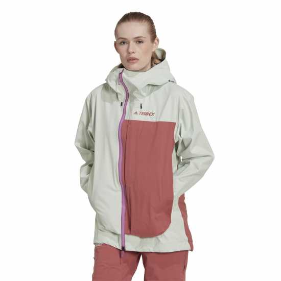 Adidas Дамско Яке Myshelter 3L Gore Tex Snow Jacket Womens Вонред/Лингрн Дамски ски якета