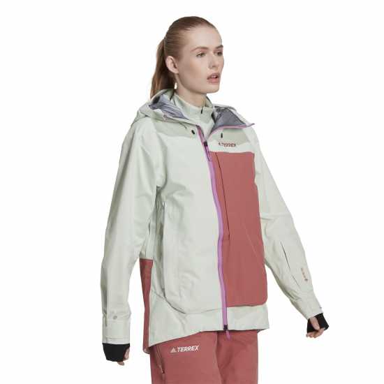 Adidas Дамско Яке Myshelter 3L Gore Tex Snow Jacket Womens Вонред/Лингрн Дамски ски якета