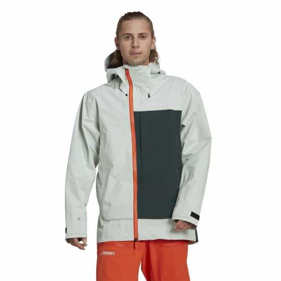 Adidas Мъжко Яке Terrex Myshelter 3 Layer Gore Tex Snow Jacket Mens Шагрн/Лингрн Мъжки грейки