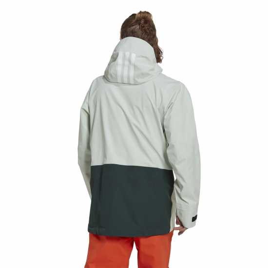 Adidas Мъжко Яке Terrex Myshelter 3 Layer Gore Tex Snow Jacket Mens Шагрн/Лингрн Мъжки грейки