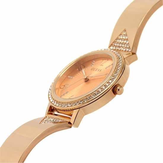 Guess Ladies  Tri Luxe Rose Gold Watch Gw0474L3  Часовници