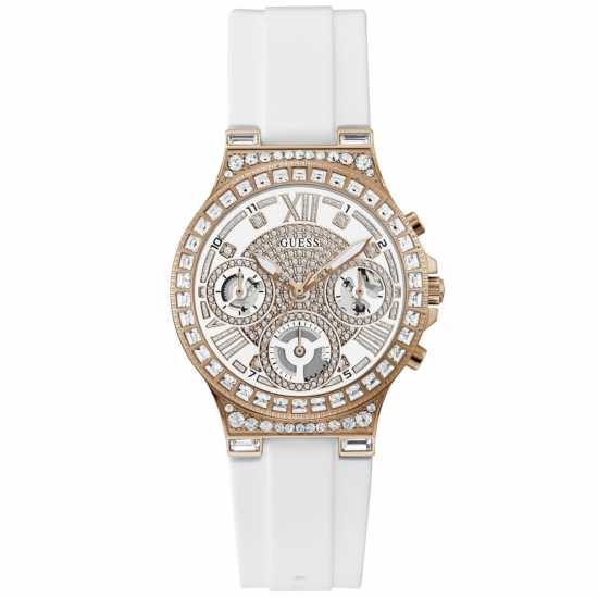 Guess Moonlight White Rose Gold Watch Gw0257L2  Часовници