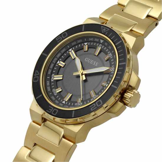 Guess Gents  Track Gold Black Watch Gw0426G2  Часовници