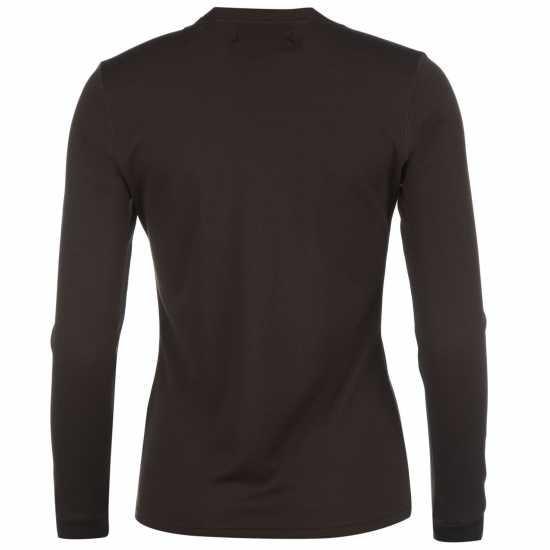 Campri Дамска Термо Блуза Thermal Top Ladies Charcoal Дамски долни дрехи