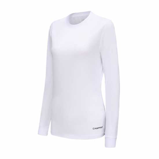 Campri Thermal Top Ld00 Бяло Дамски долни дрехи