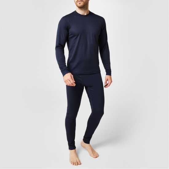 Campri Мъжко Термо Долнище Thermal Pant Mens Морска синьо Мъжки долни дрехи