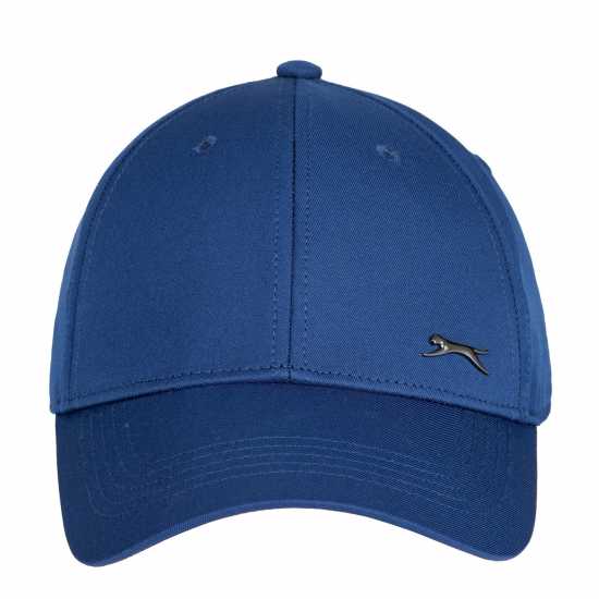 Slazenger Classic Metal Badge Baseball Cap Navy 