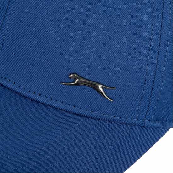 Slazenger Classic Metal Badge Baseball Cap Navy 