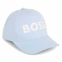 Hugo Boss Boss Boss Lgo Cap Jn42 Бледо Син 783 Kids