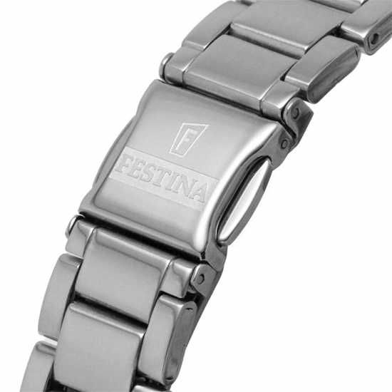 Festina Silver Red Face Watch  Часовници