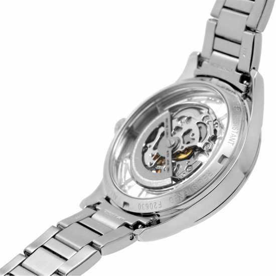 Festina Automatic Silver Skeleton Dial Watch  Часовници