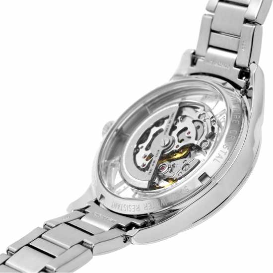 Festina Silver Skeleton Dial Automatic Watch  Часовници