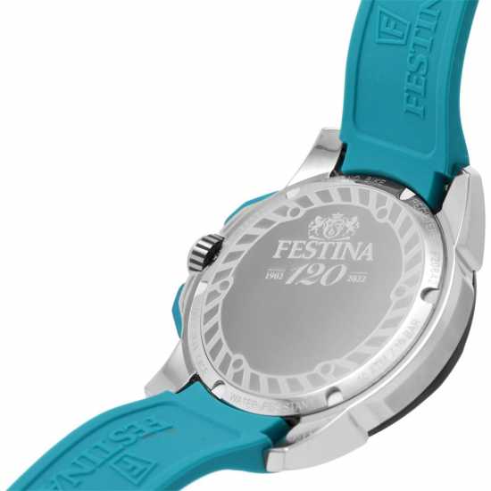 Festina Chrono Bike 2022 Blue Rubber Strap  Часовници