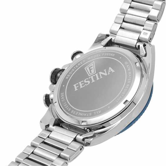 Festina Ръчен Часовник С Хронограф Blue Timeless Chronograph Watch  Часовници