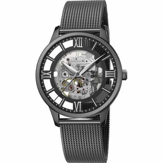 Festina Automatic Grey Skeleton Dial Watch  Бижутерия