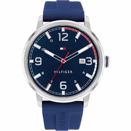 Tommy Hilfiger Blue Watch Bracelet Gift Set  Часовници