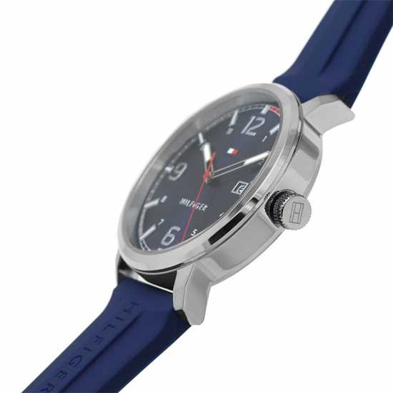 Tommy Hilfiger Blue Watch Bracelet Gift Set  Часовници