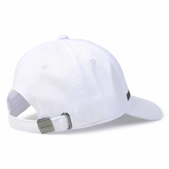 Hugo Boss Шапка С Козирка Момчета Boss Logo Print Cap Junior Boys White 10P Шапки с козирка