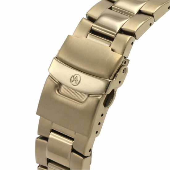 Accurist Khaki Stainless Steel Bracelet Watch  Бижутерия