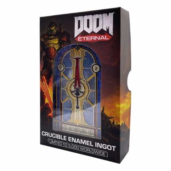 Iron Gut Publishing Limited Doom Limited Edition Crucible Sword Stained Glass Window Ingot  Трофеи