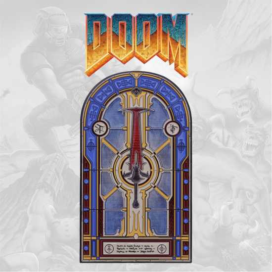 Iron Gut Publishing Limited Doom Limited Edition Crucible Sword Stained Glass Window Ingot  Трофеи