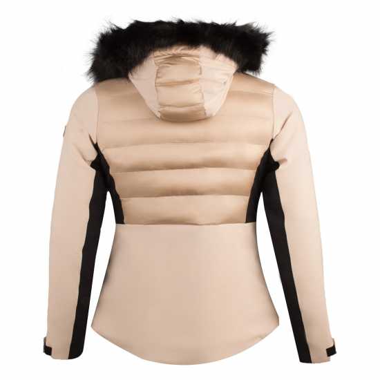 Дамско Яке Nevica Davos Ski Jacket Womens Brown Дамски грейки