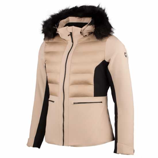 Дамско Яке Nevica Davos Ski Jacket Womens Brown Дамски грейки