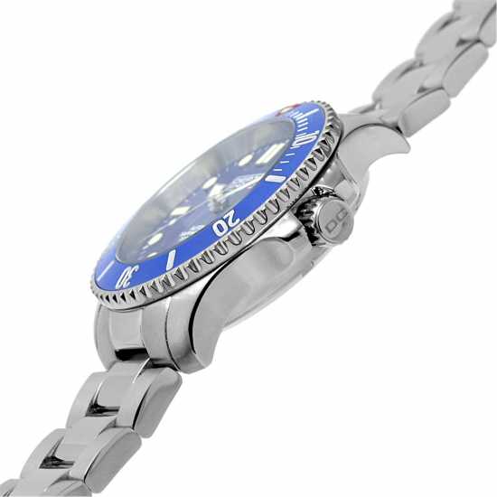 Depth Charge Charge Stainless Steel Blue Dial Dive Watch  Бижутерия