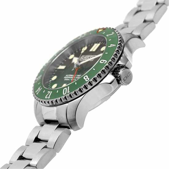 Depth Charge Charge Stainless Steel Green Dial Dive Watch  Бижутерия