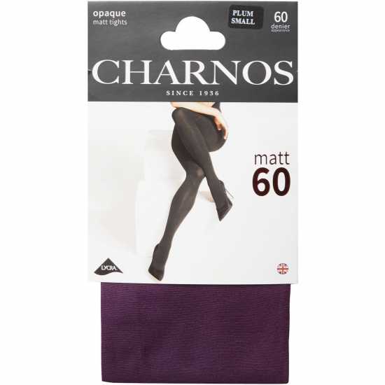 Charnos 60 Denier Opaque Tights Слива 