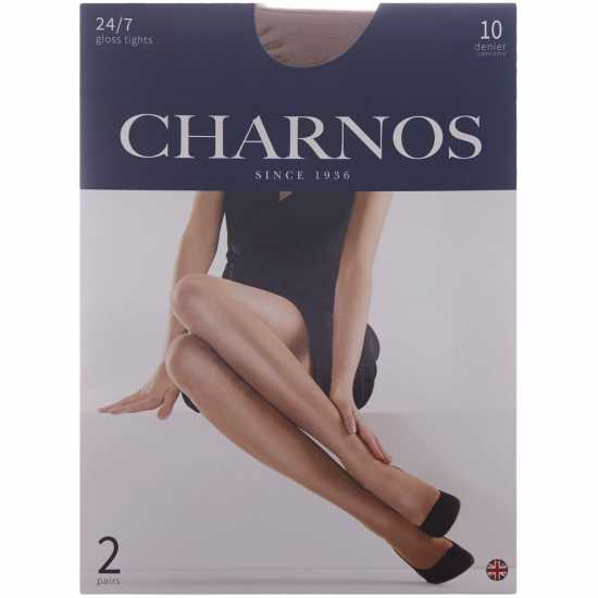 Charnos 24/7 2 Pair Pack 10 Denier Sheer Tights Шери 