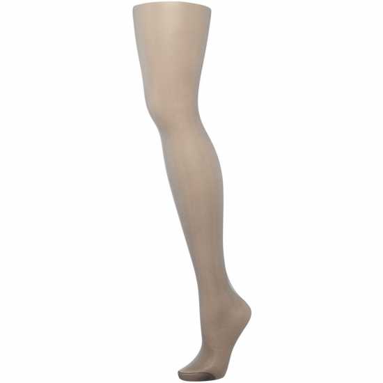 Charnos Run Resist 10 Denier Tights Почти черно 