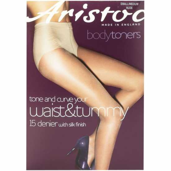 Aristoc Bodytoner Waist And Tummy Toner 15 Deniertights Розово 